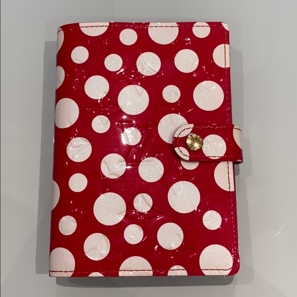 RARE Yayoi Kusama Dots Louis Vuitton Patent Agenda